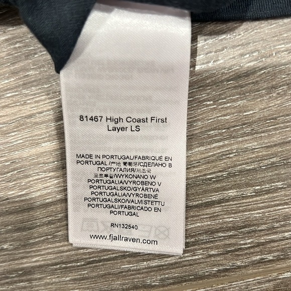 Fjallraven high coast first layer. Size XL. NWT. - Picture 7 of 8